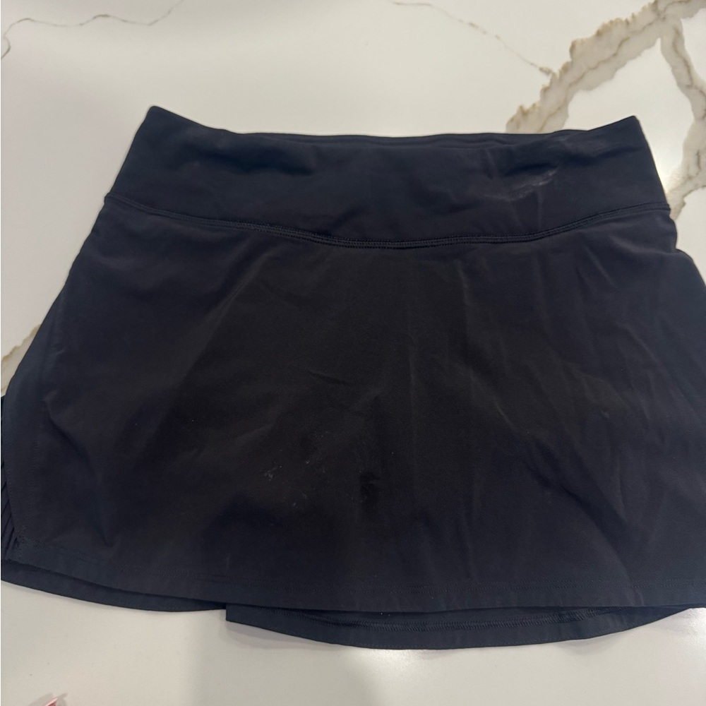 Lululemon play off the pleats  skirt black. 4